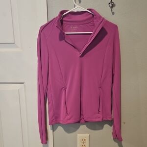 Mondetta Women's Purple Quarter-Zip Sweatshirt NWOT